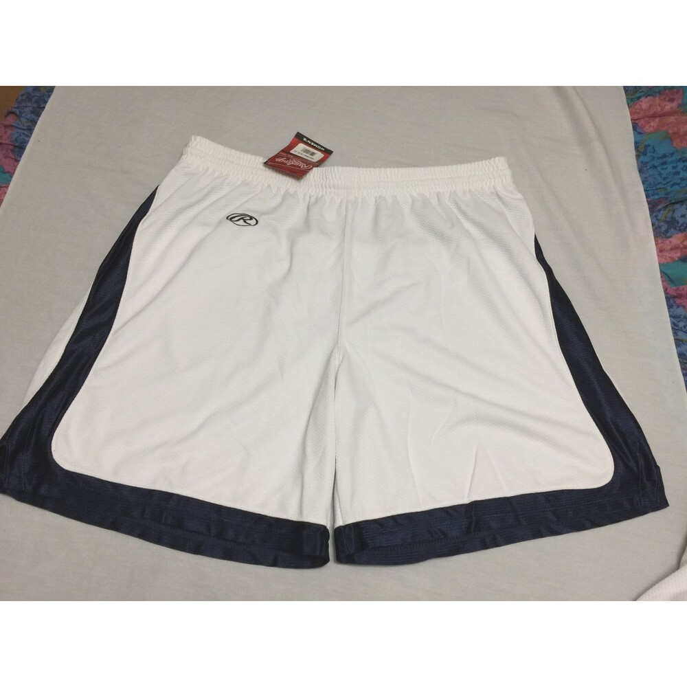 NWT RAWLINGS WOMENS ATHLETIC BASKETBALL SHORTS SIZE XXL